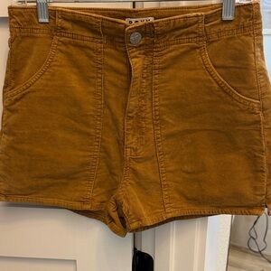 Roxy Women's Tan Corduroy Jean Shorts